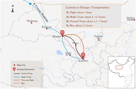 從蘭州如何去張掖：路徑、交通方式與旅行體驗